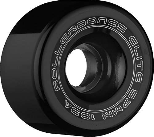 š̤ۡѡ̤ʡ(62mm, Black) - Rollerbones Art Elite 103A Competition Roller Skate Wheels (Set of 8)