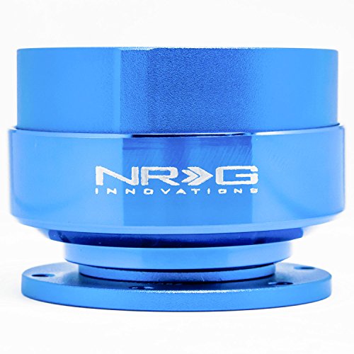 【中古】【未使用 未開封品】NRG ステアリングホイールクイックリリースキット - ジェネレーション2.0 - ブルーとブルーリング SRK-200BL