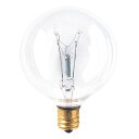 【中古】【未使用・未開封品】バルブライトb40g16cl 40ワット白熱g16.5?Globe燭台ベースクリア120?ct