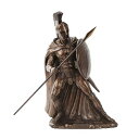 【中古】【未使用・未開封品】パシフィックギフトウェア スパルタのレオニダス王 ミリタリー 戦士 彫刻像 ギリシャ ペルシャ戦争