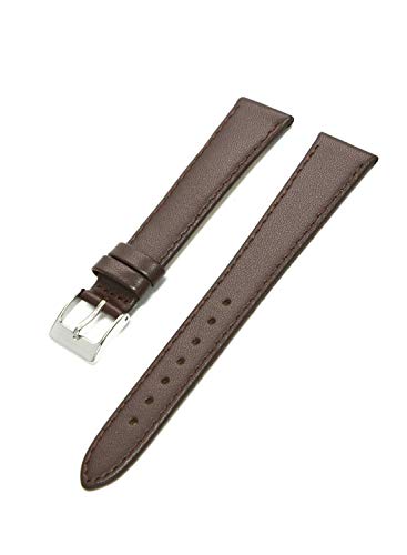 【中古】【未使用・未開封品】CASSIS[カシス] カーフ 時計ベルト PEATH パース 18mm ダークブラウン 交..