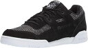 【中古】【未使用・未開封品】Reebok(リーボック) メンズ ワークアウト ロークラシックシューズ, ブラック/ガム, 7.5