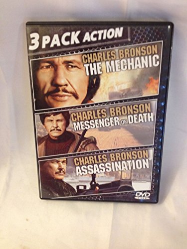 【中古】【未使用・未開封品】The Mechanic (1972)/Assassination (1987)/Messenger Of Death (1988)