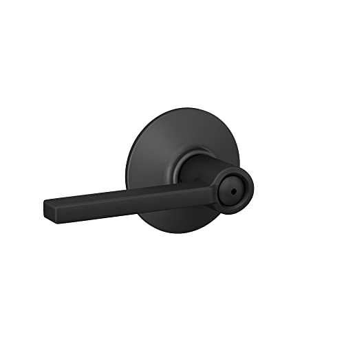 【中古】【未使用・未開封品】Schlage F40 V LAT 622 Latitude プライバシーロックレバー マットブラック