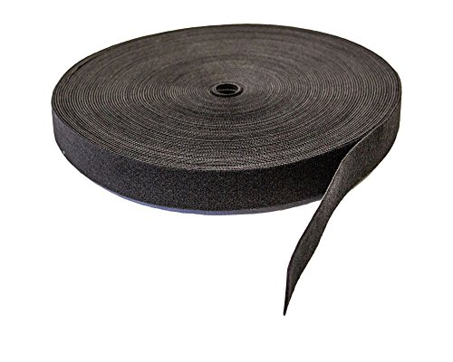 【中古】【未使用・未開封品】NavePoint 1?"インチロールフック&ループ再利用可能なケーブルタイラップストラップ???25?m 82?ft