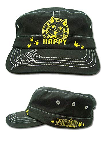 【中古】【未使用・未開封品】Hat - Fairy Tail - New Happy Yellow Cadet Cap Anime Licensed ge32218