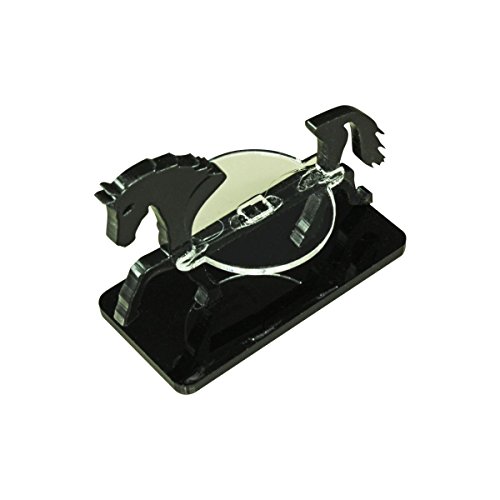 【中古】【未使用・未開封品】Horse Character Mount Marker Black 25x50mm Base 1 
