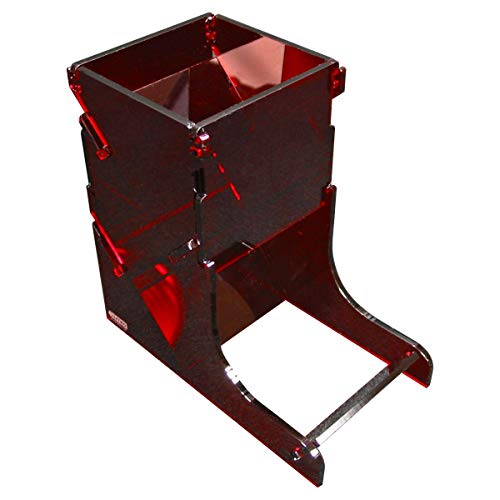Rakuten - 【中古】【未使用・未開封品】Dice Tower, Translucent Red (1)