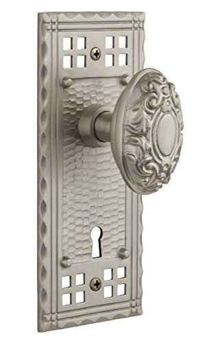 Rakuten - 【中古】【未使用・未開封品】Nostalgic Warehouse Craftsmanプレートwith Keyhole Victorianノブ Mortise - 2.25