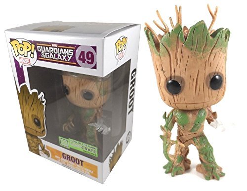 【中古】【未使用・未開封品】Funko POP! Vinyl Marvel Guardians of the Galaxy Groot Glow In The Dark Exclusive