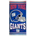 【中古】【未使用・未開封品】WinCraft NFL ニューヨーク・ジャイアンツ ファイバービーチタオル 9ポンド/30 x 60