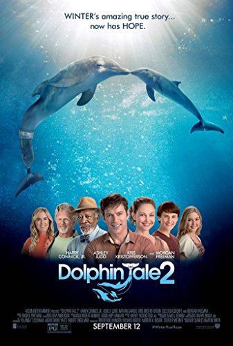 š̤ۡѡ̤ʡDolphin Tale 2ǲݥ2?Sidedꥸʥǽ27?x 40?MORGAN FREEMAN