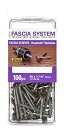 【中古】【未使用・未開封品】Deckfast Fascia Screws #71 Chocolate 9 x 1-7/8 Stainless Steel Fascia Screws - 100 pieces by Starborn Fascia System