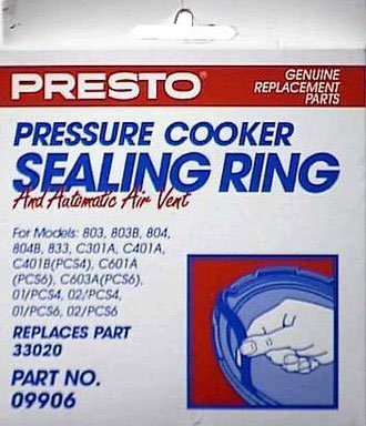 【中古】【未使用・未開封品】Presto Pressure Cookerシールリングwith Air Vent