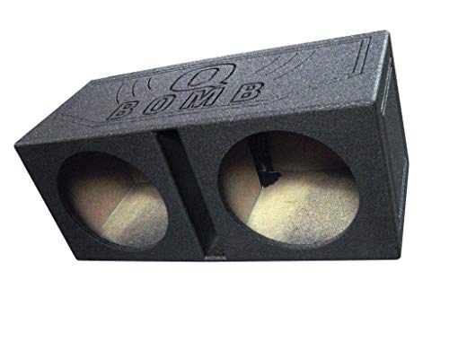 【中古】【未使用 未開封品】QPower QBOMB12V 12 inch Slot Ported Subwoofer Enclosure