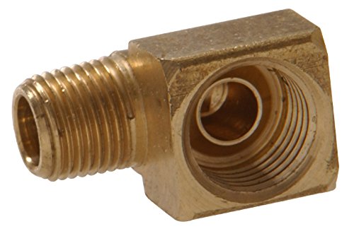 The Hillman Group 58342 Brass Inverted Flare Fitting 90 Degree Elbow , 6-Pack by The Hillman Group