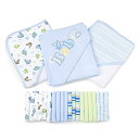 【中古】【未使用・未開封品】Spasilk 23-Piece Essential Baby Bath Gift Set, Blue by Spasilk
