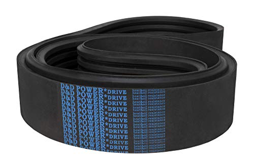 D&D PowerDrive 170081 Ditch Witch Replacement Belt, 3V, Rubber