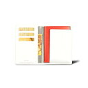 【中古】【未使用・未開封品】(White) - Lucrin - Passport and Loyalty Card Holder - White - Smooth Leather