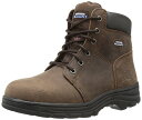 【中古】【未使用・未開封品】Skechers for Work Women's Workshire Peril Boot, Dark Brown, 8 M US
