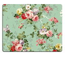 【中古】【未使用・未開封品】Punktail Mouse Pads eoprene Rubber Backing Custom Imaged Mouse Pad, 250X200X2-mm - Vintage Floral Flowers Pattern
