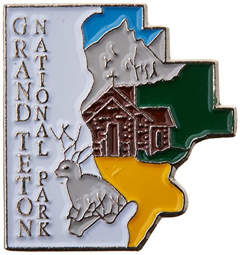 š̤ۡѡ̤ʡEagle Emblems Men 's Grand Teton National Parkԥ One Size ֥饦 P09039