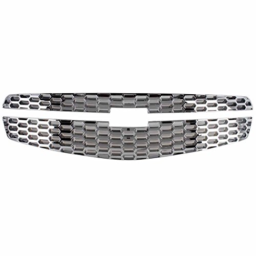 【中古】【未使用・未開封品】Bully gi-107トリプルクロムメッキABS 2ピースグリルオーバーレイ