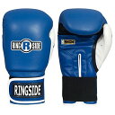 【中古】【未使用・未開封品】Ringside ジェルショック ボクシング スーパーバッググローブ ブルー レギュラー