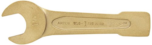 【中古】【未使用・未開封品】Ampco Safety Tools WSO-1-1/8 Open Striking Wrench, Non-Sparking, Non-Magnetic, Corrosion Resistant, 1-1/8 by Ampco Safety Tools