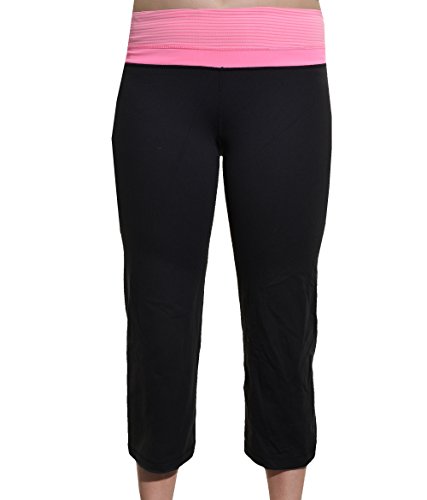 【中古】【未使用・未開封品】Kirkland Signature レディース アクティブヨガカプリパンツ US サイズ: Small カラー: ブラック