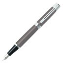 【中古】【未使用・未開封品】Sheaffer 300、メタリックグレー、クロムプレートトリム、Fountainペン: Fineペン先(e0932943?)(2)