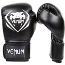 【中古】【未使用・未開封品】【VENUM】 ボクシンググローブ Contender （コンテンダー） Boxing Gloves （黒） (14オンス)