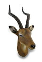 【中古】【未使用・未開封品】African Antelope Head Bust吊り壁Sculpture