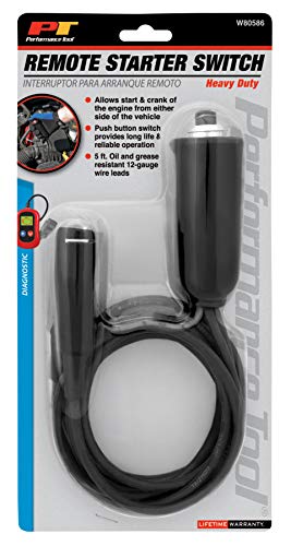 Other - 【中古】【未使用・未開封品】Performance Tool W80586 高耐久 リモートスターター 車 トラック エンジン用 プッシュボタンスイッチと5フィートのワイヤーリード付き ブラック