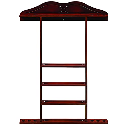 RAM Gameroom Products WR1-ET WALL CUE RACK - ENGLISH TUDOR