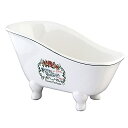 【中古】【未使用・未開封品】Kingston Brass BATUBSRW Aqua Eden Mini Ceramic Slipper Bathtub, 8-1/16-Inch x 3-7/8-Inch x 4-1/2-Inch, White by Kingston Brass