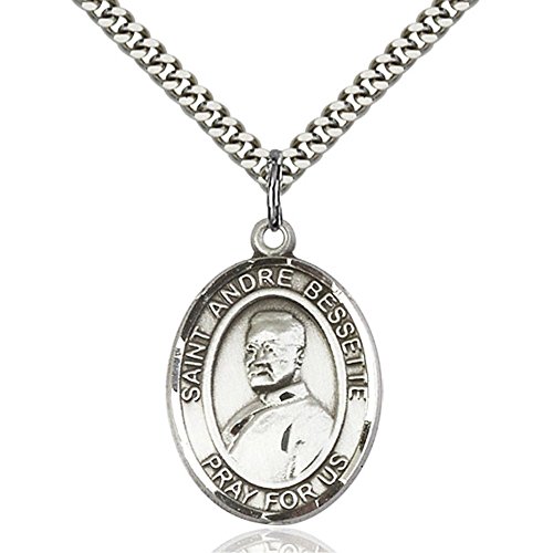 【中古】【未使用・未開封品】聖Andre Bessette手作りオーバルメダルペンダントスターリングシルバー シルバー 【中古】【未使用・未開封品】聖Andre Bessette手作りオーバルメダルペンダントスターリングシルバー シルバー