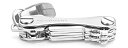 【中古】【未使用・未開封品】KeySmart Classic ? コンパクトキーホルダー キーチェーンオーガナイザー (最大14個の鍵、チタン)