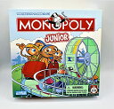 【中古】【未使用 未開封品】Monopoly Junior Board Game 2005 Edition with Amusement Park Theme Featuring Ticket Booth Houses and Park Ride Pawns