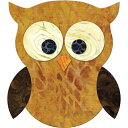 【中古】【未使用 未開封品】Go Fabric Cutting Dies-Owl 4x4.5 by AccuQuilt