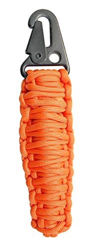 【中古】【未使用・未開封品】Bison Designs 11-Feet of 550 Paracord Backcountry Survival Pod with 10 Survival Items, 6-Inch, Orange by Bison
