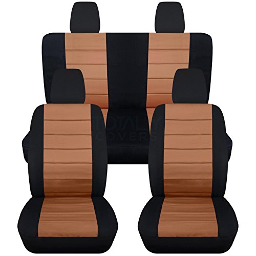 【中古】【未使用 未開封品】2011 2017ジープラングラーJKシートカバー フルセット:前面 背面( 23色) 2012 2013 2014 2015 2016 2ドア/ 4ドアComplete Backソ