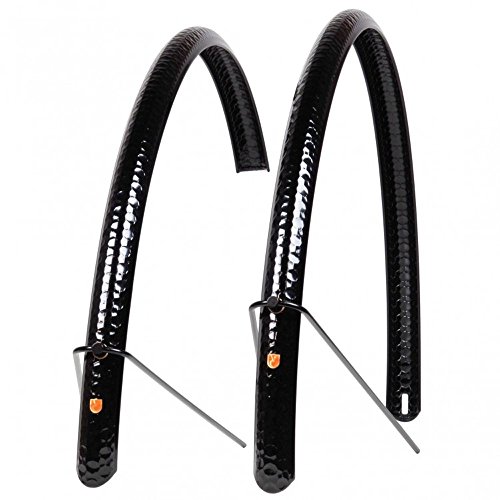 š̤ۡѡ̤ʡVelo Orange 700c Hammered Alloy Fender Set: Black, 45mm ...