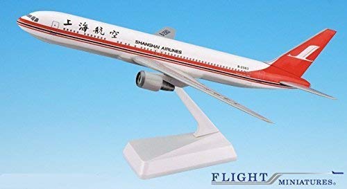 楽天AJIMURA-SHOP【中古】【未使用・未開封品】上海航空 767-300 飛行機 ミニチュアモデル プラスチック スナップフィット 1:200 パーツ# ABO-76730H-029