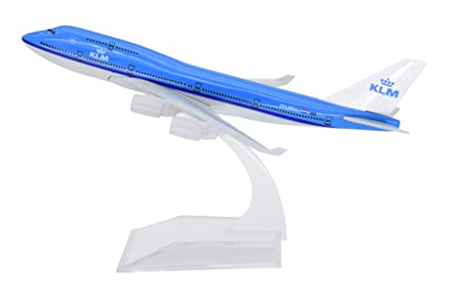 【中古】【未使用 未開封品】 タンダイナスティ Tang-Dynasty TANG DYNASTY 1:400 16cm Boeing B747400 KLM Metal Airplane Model Plane Toy Plane Model 並行輸入品