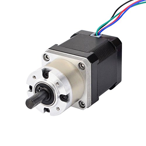 š̤ۡѡ̤ʡNema 17 Geared Stepper Motor Gear Ratio 5:1 3D Printer Extruder Motor DIY CNC Robotics by STEPPERONLINE