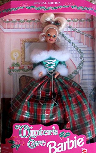 【中古】【未使用・未開封品】WINTER'S EVE BARBIE DOLL w Faux FUR Trim Gown SPECIAL EDITION (1994)