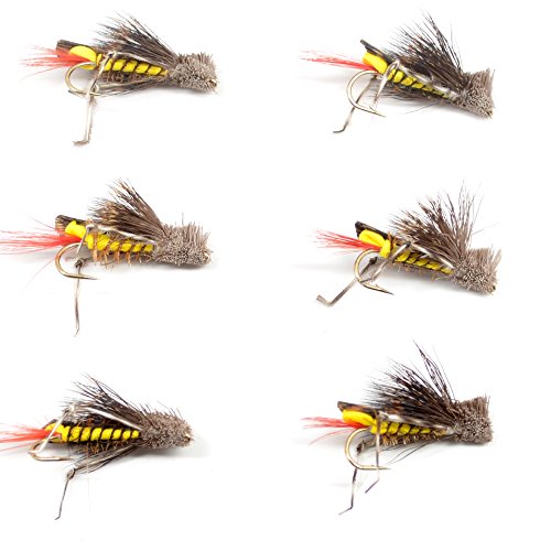 š̤ۡѡ̤ʡDave 's Hopper Trout Fly Fishing Flies???եܥǥGras...