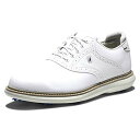 【中古】【未使用・未開封品】FootJoy Men's Traditions Golf Shoe, White/White, 13 Wide