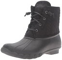 【中古】【未使用・未開封品】Sperry Top-Sider Women's Saltwater Rain Boot, Black Quilted, 7 M U...